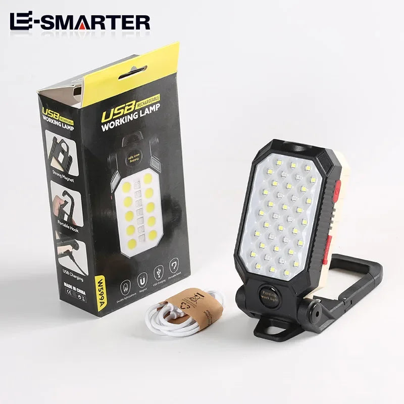 ESMARTER COB Portable Work Light USB Rechargeable - View 8 | SAMAG