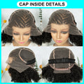 KIMA New Box Braided Wig Synthetic Full Lace Wigs Short Lengths for Black Women Men Braided Wig With Baby Hair Box Braiding Wigs