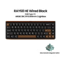Akko RAY68 HE Mechanical Keyboard 65% Magnetic Switch Rapid Trigger 0.01mm 8K RGB with Lightbox Custom ESports Gaming Keybaord