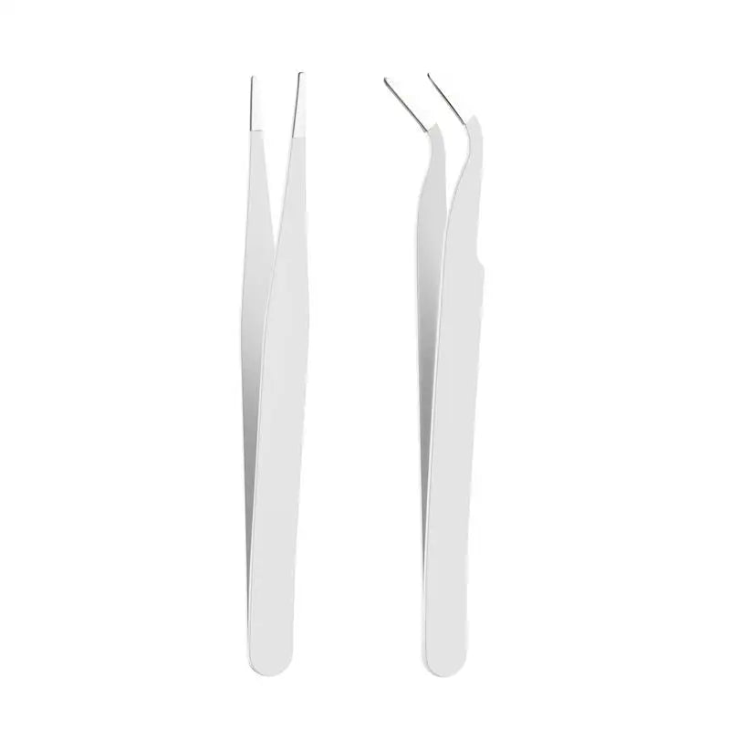 Stainless Steel Tweezers Jewelry Making Tools DIY Epoxy Resin Mold Color Kits Handmade Accessories - Visuel 24 | SAMAG