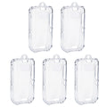 Baofeng 5R Mini Walkie Talkie Transparent Protective Cover Clear TPU Soft Case Pouch Ham Radio Bag For Camping Hunting