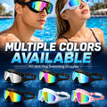 JSJM New Upgraded Adult Swimming Goggles Anti-Fog Wide | SAMAG