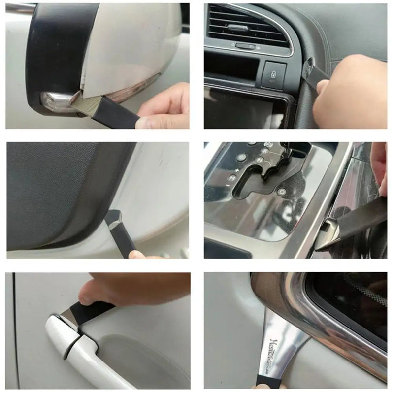 Car Audio Disassembly Tool Stainless Steel Crowbar Bar Car Repair Accessories Removal Portable Auto Door Clip Trim Removal Tools