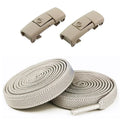 Elastic Laces Sports Colorful Press Lock Shoelaces Without Ties Flats No Tie Shoe Laces Kid Adult Shoelace Shoes Accessories New