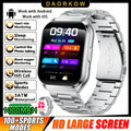 New Smart Watch Man 1000mAh Long Standby Outdoor Smartwatch Men IP68 Waterproof Heart Rate Sport BT Call Big Battery Smart Watch