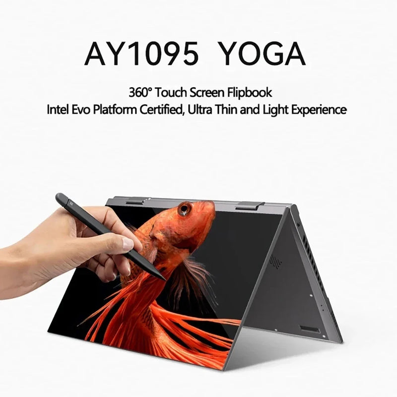 GLF-S1 Laptop 16+16 Inch Big Dual Screen Windows 11 57WH Camera Laptop Computers Intel I5-12450H Stand Gaming Laptops Mini PC