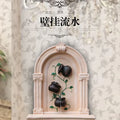 Balcony Landscape Decoration Wall Hanging Flowing Water Wall Hanging Fountain Courtyard Creative Pastoral