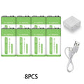 Micro USB 9V Rechargeable Li-ion Battery 16800mAh High Capacity for Multimeter, Microphone, Toy, Remote Control, KTV System