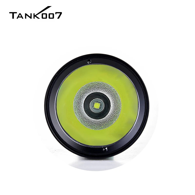 TANK007 A602L High Power Rechargeable LED Flashlight 500m Long Range 3 Modes Light USB EDC Torchlight for Home Travel Camping