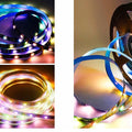 SK6812 RGBW Led Strip Light 4 in 1 Similar WS2812B 1m 5m 30 60 144 LEDs Individual Addressable RGBWW Led Lights IP30 65 67 5V12V