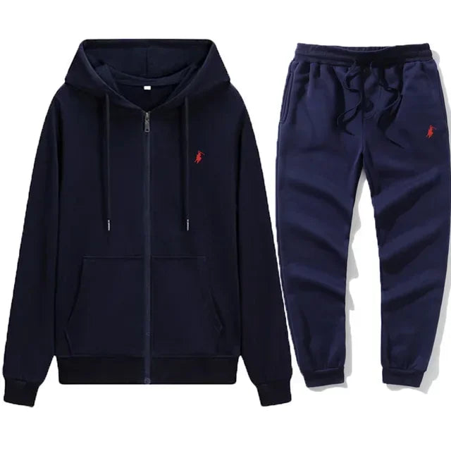 New Men's Fashion Classic Hoodie and Sweatpants Set | SAMAG