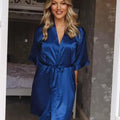 New Women's Sleeping Robe Home Clothes Bridal Morning | SAMAG