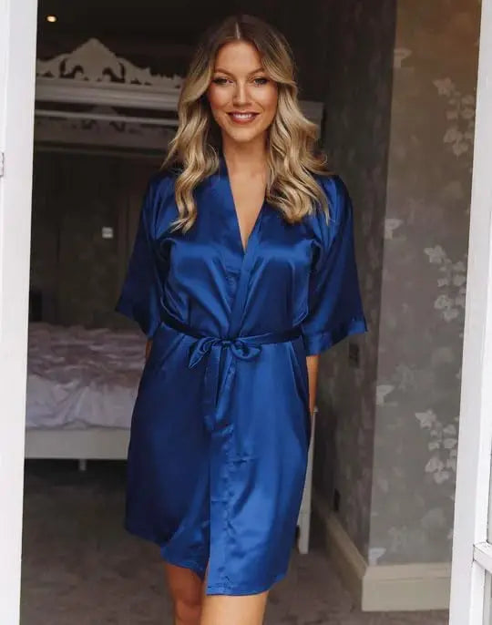 New Women's Sleeping Robe Home Clothes Bridal Morning | SAMAG