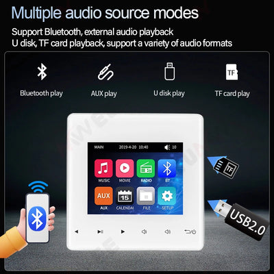 Home Bluetooth Wall Amplifier Background Music Host | SAMAG