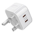 USB C Wall Charger Block 40W, 2-Pack Dual Port PD Power Delivery Fast Type C Charging Block Plug Adapter for iPhone 11/12/13/14/