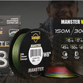 SeaKnight Brand W8 II Series Fishing Line 8 Strands 500m 300m anti-UV anti-saltwater Coating, Multifilament PE Line Braided Wire