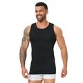 Men‘s Seamless Compression Tank Gynecomastia Chest Tummy Control Breathable Elastic Undershirt Gym Casual Base Layer
