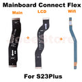 Motherboard Connect Flex For Samsung Galaxy S20 S21 S22 S23 S24 Plus Ultra LCD Display Wifi Signal Connect Mainboard Flex Cable