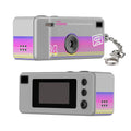 Digital Camera 0.96 Inch Mini Keychain Camera Retro Support Memory Card 1080P Very Small Camcorder Video Recorder with Flash