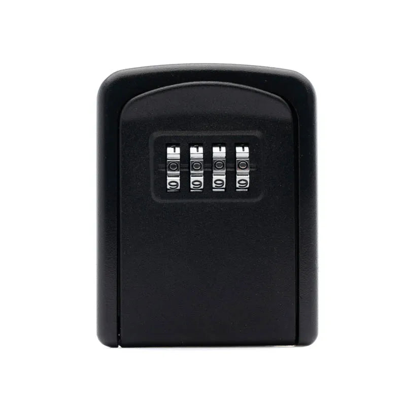Key Lock Box Wall Mounted Stainless Steel Safe Weatherproof 4 Combination Storage for Indoor and Outdoor Use - View 7 | SAMAG