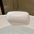 Waterproof Non-Slip Spa Bath Pillow for Hot Tub – Memory Foam Padded Head & Back Cushion with Suction Cups, Comfortable Bathtub