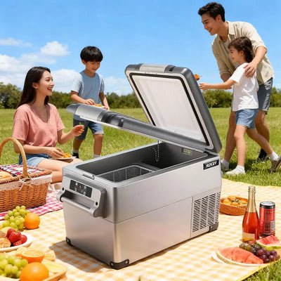 32L/42L Car Portable Electric Cooler Compressor Cooling | SAMAG