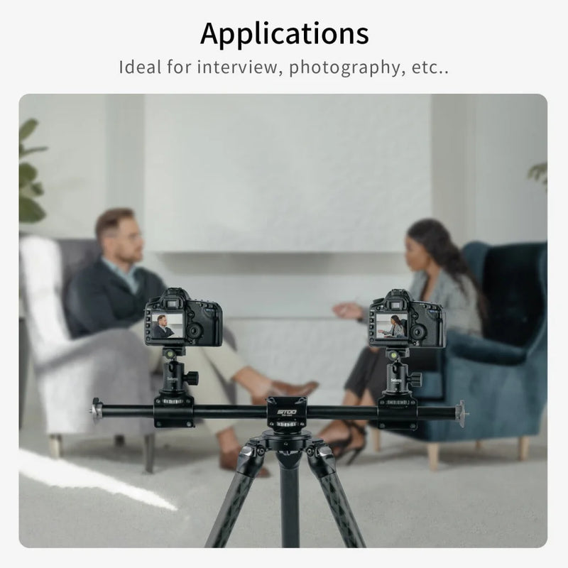 Selens Multi Angle Horizontal Tripod Extension Boom Arm Aluminum Alloy Photography Tripod Photo Studio Kits Photography Props