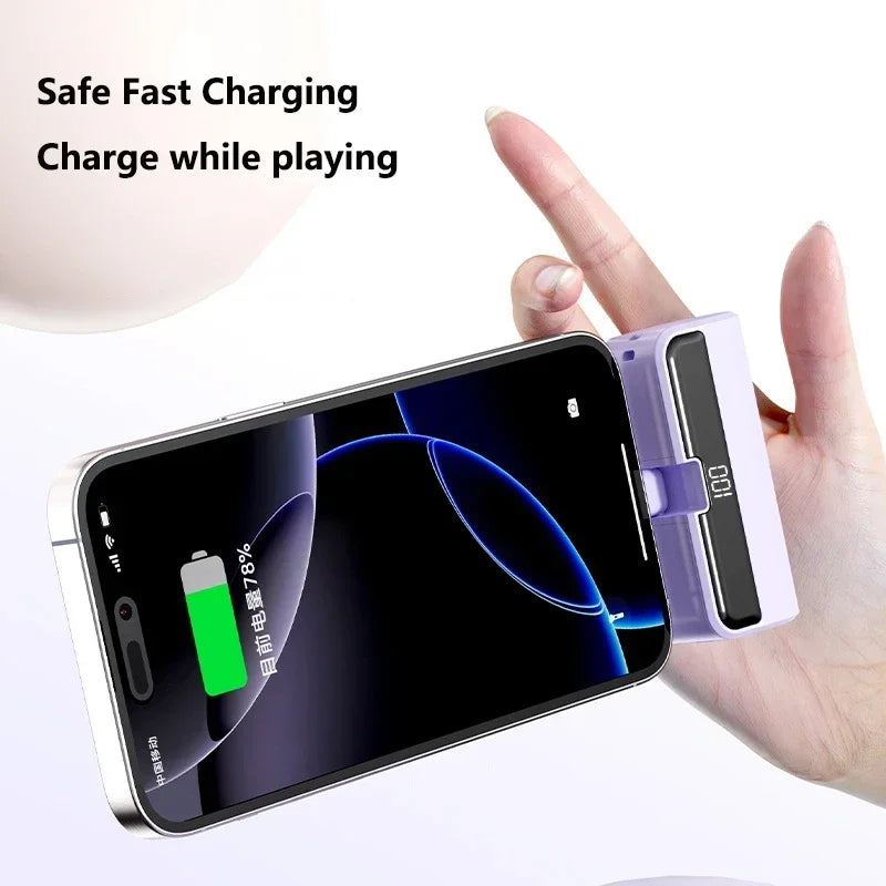 VIVO 500000mAh New Power Bank Large Capacity Super Fast Charging Portable Mini External Battery for Huawei Samsung iPhone