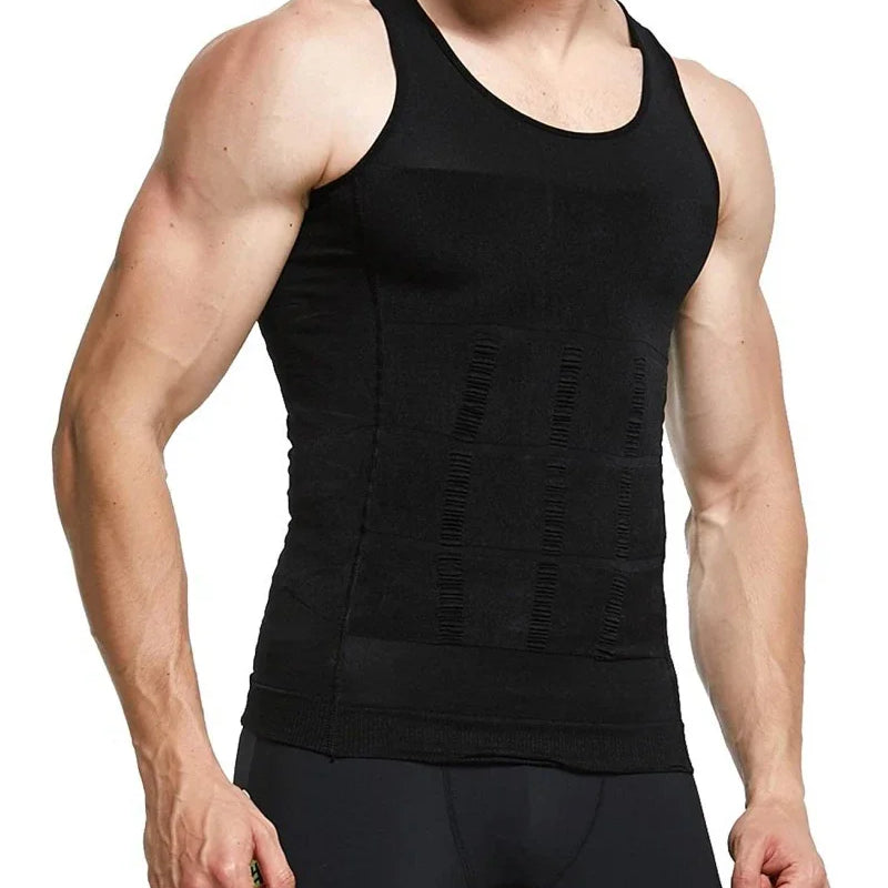 2/1 Slimming Vest Men's Slimming Bodysuit Slimming Waist Corset Corset Slimming Vest Slimming Slimming Tummy Trimming Shapewear