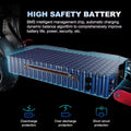 6000W High Power Dual Motor Electric Scooter Aluminum Alloy Folding Frame Off-Road Tire Dual Hydraulic shock Adult E-Scooter