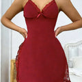Women's Homewear European and American New Style Slit | SAMAG