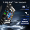 FUHAM RX4-160 4-Channel Power Amplifier 8 Ohm 2500W Class H Audio DJ Stage Performance Sound System
