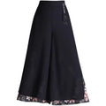 Korean Fashion Capri Pants Women Black Print Summer Thin - View 5 | SAMAG