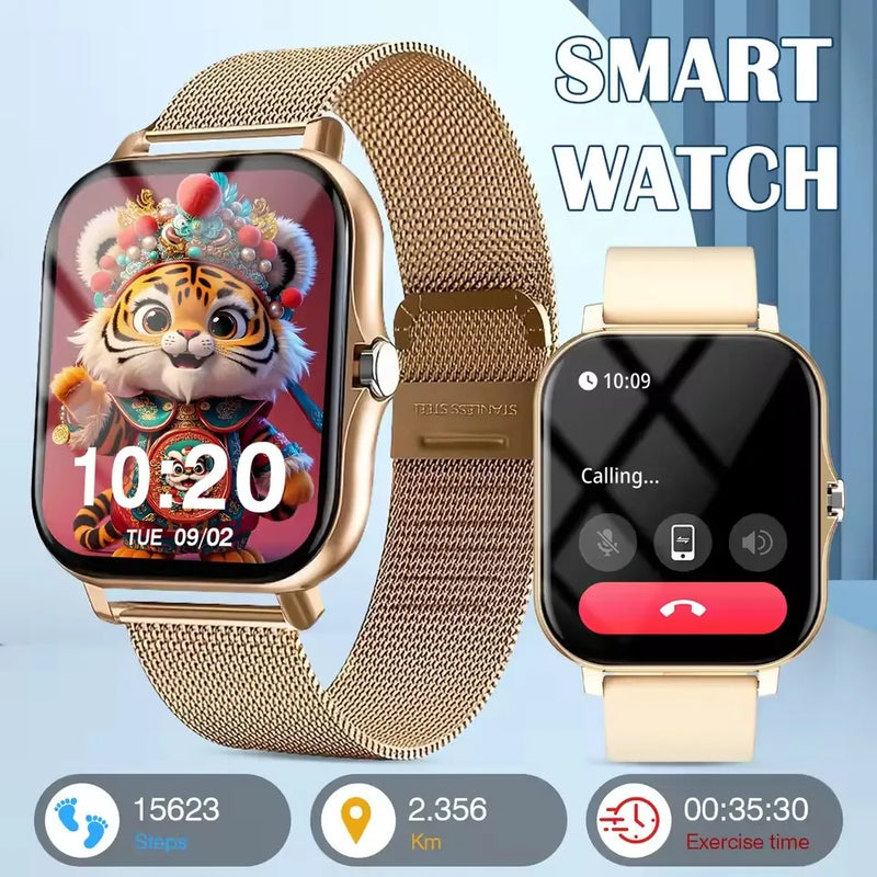 New Smartwatch 1.83'' HD Screen Heart Rate/Sleep Monitor Wireless Bluetooth Call Music Control Smart Watch For Men Women R30Max