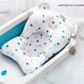 Baby Shower Bath Tub Pad Non-Slip Bathtub Mat Newborn Safety Security Bath Support Cushion Animal Soft Pillow Care Accessories