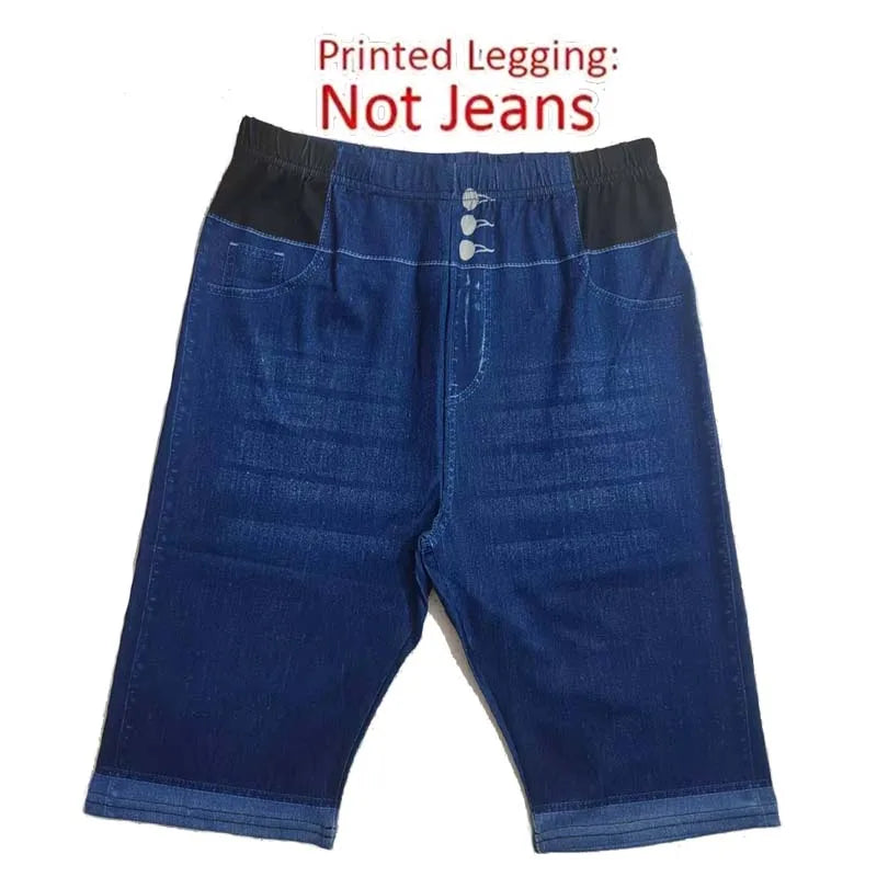 Printed Leggings, Non - Denim Fabric - Spring and Summer Hit - View 3 | SAMAG