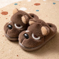 Dog Fluffy Platform Women's Slippers Home Plush Winter Cartoon Designer Woman Shoes Indoor Fuzzy Fur Slides Unisex Soft Non-Slip