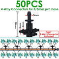 KESLA Greenhouse Drip Irrigation 4-Way 3/5mm 2-Way Drip Arrow Transmitter Garden Automatic Watering System Potted Plant 10/20set