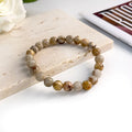Natural Stone Beads Bracelet For Women Men Agate Crystal Quartzs Aquamarines Jades Jewelry Agates Elastic Bangle Bracelets 6 8mm