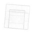 Pets Playpen Door Small Animal Barrier Protector Exercise Pen Indoor Pet Fence Puppy Fence Gate for Hamster Bunny Teddy Kitten