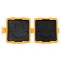Portable Quick Heating Microwave Oven Toaster Removable Non-Stick Plates Silicone Microwavable Cookware Panini Press