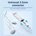 NNBILI Type C To 3.5mm Earphone Adapter 3.5 Jack USB C Audio Converter for iPhone 15 Samsung USB C to 3.5mm Headphone Connector