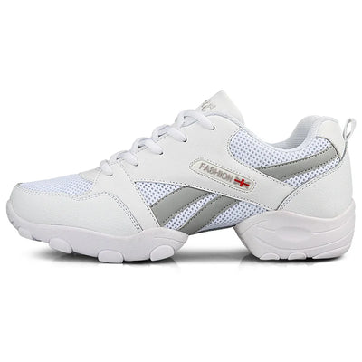 Men's Dance Sneakers Breathable Mesh Split Sole Modern | SAMAG