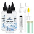 110ml Printhead Cleaning Kit SIKEZHAN Liquid Cleaner Solution Set for All Inkjet Printers Unclog Clogged Nozzle Tools