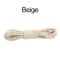 70/90/120/150/160CM Waxed Cotton Round Shoe laces Leather Shoes lace Waterproof ShoeLaces Men Boots Shoelace Shoestring