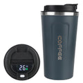 Thermo Cafe Coffee Mug 380/510ML Car Thermos Mug Leak_Proof Travel Thermo Cup for Tea Water Coffee Double Stainless Steel
