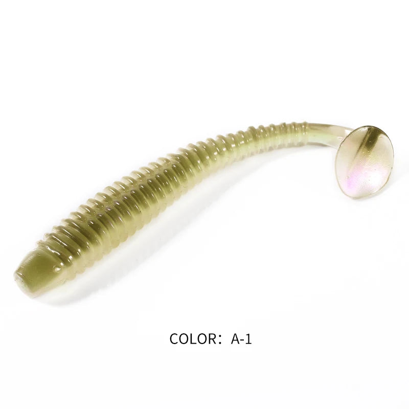2023 Supercontinent Impact Ring Shad Fishing Lure Soft 20pcs 10pcs 6pcs Plastics Baits Swimbait Jigging Lure Artificial Baits