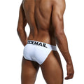 JOCKMAIL brand mens bikini underwear cotton classic basics sexy men briefs U Convex calzoncillos hombre cueca gay men Underpants