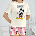 Women's Disney Mickey cartoon printed short sleeved | SAMAG