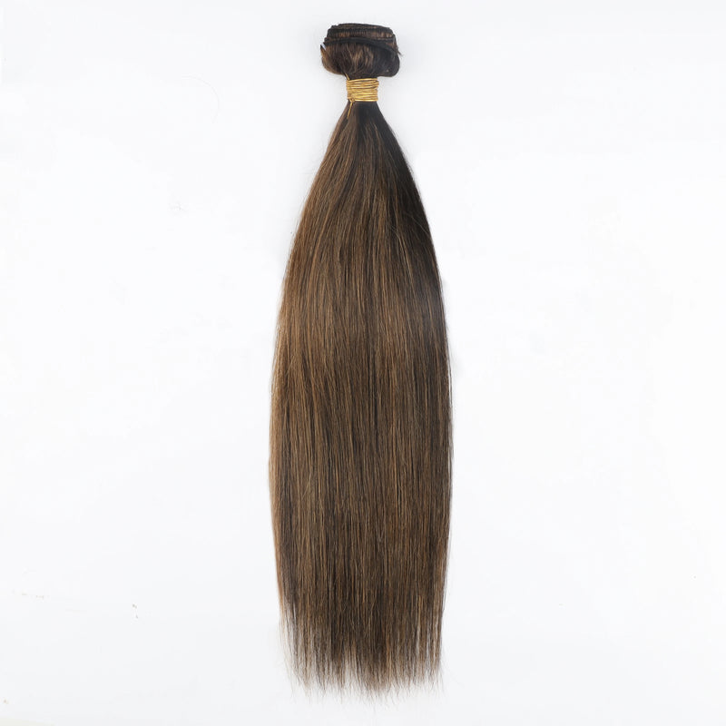 12A Highlight P4/27 Straight Bundles Human Hair Honey Blonde P1B/30 P1B/99J Colored Bundles Human Hair Remy Hair Extensions
